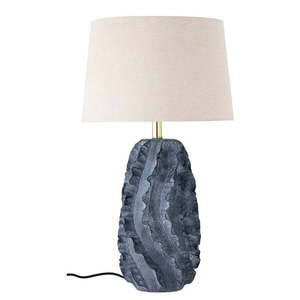 Bielo-modrá stolová lampa Natika - Bloomingville vyobraziť