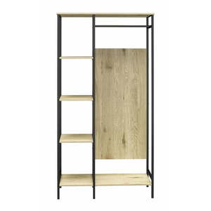 Šatníková skriňa v dekore duba 95x180 cm Modine - Støraa vyobraziť