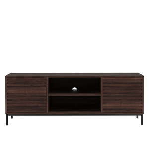 TV stolík v dekore orecha v prírodnej farbe 140x50 cm Celine - Støraa vyobraziť