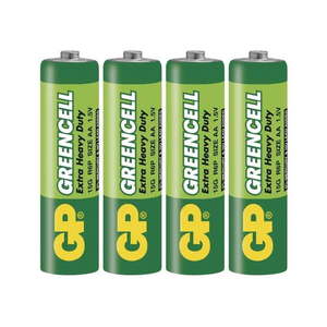 Zinkové batérie AA 4 ks GREENCELL - EMOS vyobraziť
