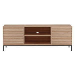 TV stolík v dekore duba v prírodnej farbe 140x50 cm Celine - Støraa vyobraziť