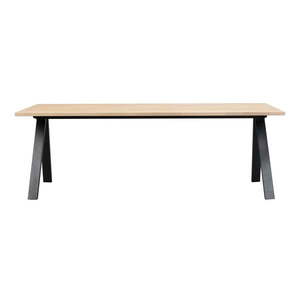 Rozkladací jedálenský stôl s doskou z dubového dreva 220x100 cm Carradale - Rowico vyobraziť