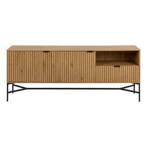 Nízka komoda v dekore duba v prírodnej farbe 180x70 cm Jaipur – Actona vyobraziť
