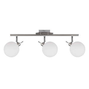 Stropné svietidlo v striebornej farbe so skleneným tienidlom 12x62 cm Ghost - Candellux Lighting vyobraziť