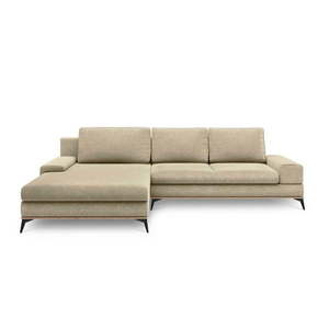 Béžová rozkladacia rohová pohovka Windsor & Co Sofas Planet, ľavý roh vyobraziť