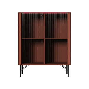 Vitrína v tehlovej farbe 91x111 cm Edge by Hammel – Hammel Furniture vyobraziť