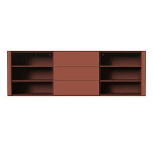 V tehlovej farbe závesná komoda 180x79 cm Edge by Hammel – Hammel Furniture vyobraziť