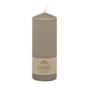 Hnedá sviečka Eco candles by Ego dekor Top, doba horenia 50 h vyobraziť