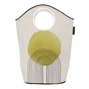 Béžovo-žltý úložný košík Butter Kings Rising Sun, 60 l vyobraziť