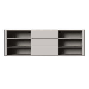 Svetlosivá závesná komoda 180x79 cm Edge by Hammel – Hammel Furniture vyobraziť