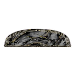 Tmavosivé nášľapy na schody v súprave 16 ks 20x65 cm Marble Dream – Vitaus vyobraziť