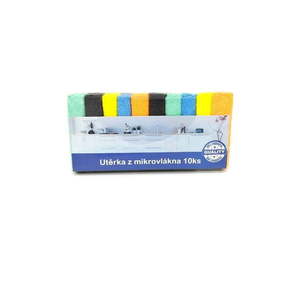 Utierky z mikrovlákna v súprave 10 ks 15x30 cm – JAHU collections vyobraziť
