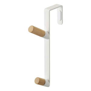 Biely kovový vešiak na dvere 1, 5 cm Tower – YAMAZAKI vyobraziť