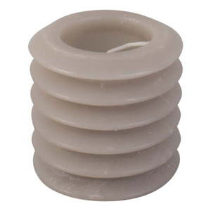 Sivá sviečka PT LIVING Layered, výška 7, 5 cm vyobraziť