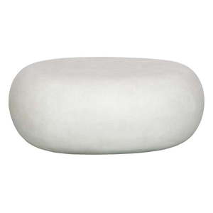 Biely konferenčný stolík 49x65 cm Pebble – vtwonen vyobraziť