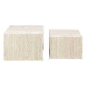 Konferenčné stolíky v súprave 2 ks 58x58 cm Dice - Actona vyobraziť