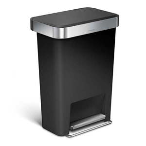 Pedálový plastový odpadkový kôš 45 l - simplehuman vyobraziť