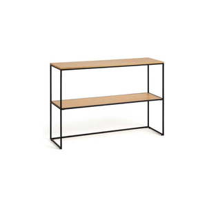 Konzolový stolík v dekore duba 120x30 cm Yona - Kave Home vyobraziť