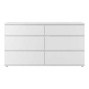 Biela nízka komoda 153x84 cm Nova – Tvilum vyobraziť