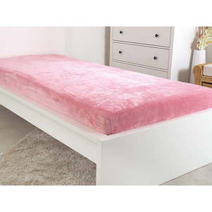 Ružová plachta z mikroflanelu 90x200 cm Exclusive – B.E.S. vyobraziť