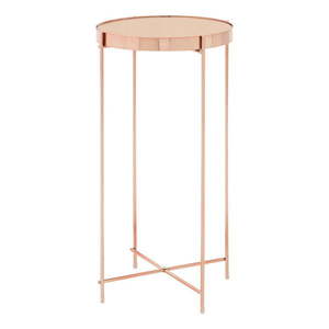 Okrúhly odkladací stolík so sklenenou doskou ø 33 cm Allure – Premier Housewares vyobraziť