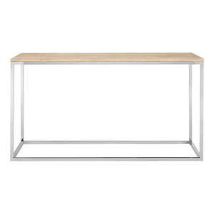 Konzolový stolík v prírodnej farbe 50x150 cm Hampstead – Premier Housewares vyobraziť