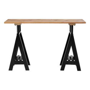 Konzolový stolík s doskou z borovicového dreva v prírodnej farbe 45x130 cm Hampstead – Premier Housewares vyobraziť