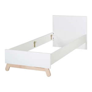 Biela detská posteľ 90x200 cm Clara – Roba vyobraziť