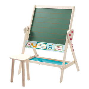 Stolík a popisovacia tabuľa v jednom so stoličkou Roba Kids Study vyobraziť