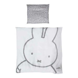 Bavlnené detské obliečky do postieľky 80x80 cm Miffy – Roba vyobraziť