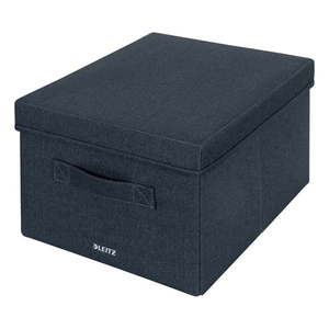 Tmavosivé látkové úložné boxy v súprave 2 ks s vekom 28.5x38x20 cm – Leitz vyobraziť