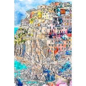 Obraz 60x90 cm Manarola – Fedkolor vyobraziť