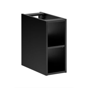ArtCom Regál do kúpeľne SANTA FE Black 81-01 vyobraziť