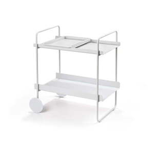 Kovový servírovací stolík na kolieskach 40.5x61 cm A-Cocktail – Zone vyobraziť