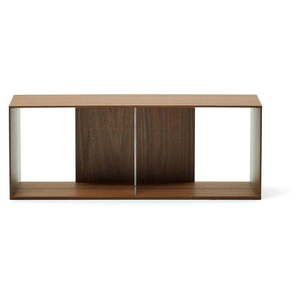 Modulárny policový systém v dekore orecha v prírodnej farbe 101x38 cm Litto – Kave Home vyobraziť