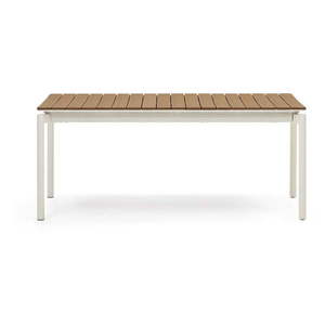 Hliníkový záhradný jedálenský stôl 100x180 cm Canyelles – Kave Home vyobraziť