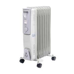 NABBI NB-1001 1500 W elektrický olejový radiátor biela vyobraziť