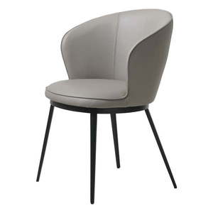 Sivé kreslo Unique Furniture Gain vyobraziť