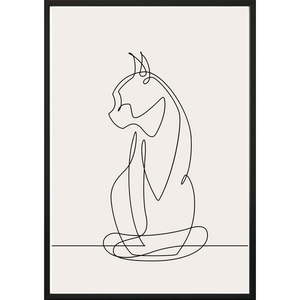 Obraz 70x50 cm Sketchline Cat – DecoKing vyobraziť