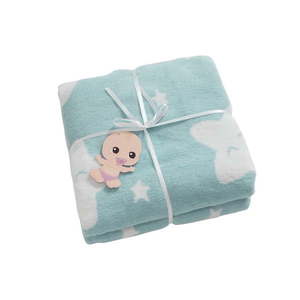 Zelená detská deka 120x100 cm Star - Minimalist Cushion Covers vyobraziť