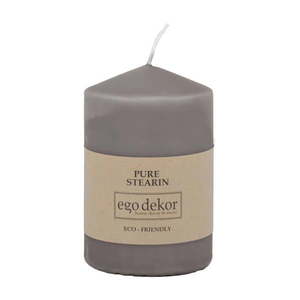 Sivá sviečka Eco candles by Ego dekor Top, doba horenia 25 h vyobraziť