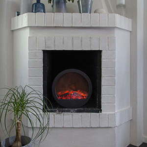 Svetelná LED dekorácia s imitáciou plameňa Star Trading Fireplace, šírka 36 cm vyobraziť