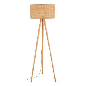 Ratanová stojacia lampa SULION Rattan, výška 145 cm vyobraziť