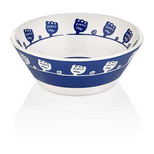 Súprava 4 modro-bielych porcelánových misiek Mia Bloom, ⌀ 15 cm vyobraziť