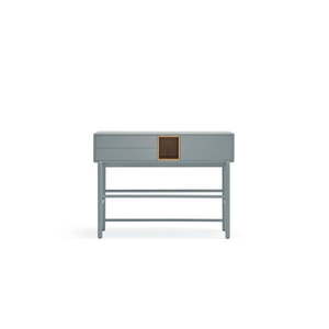 Modrý/sivý konzolový stolík 35x120 cm Corvo – Teulat vyobraziť