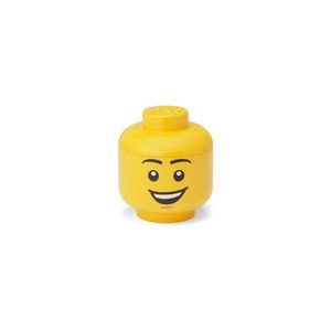 Plastový detský úložný box Head - LEGO® vyobraziť