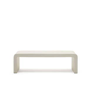 Betónový záhradný odkladací stolík 135x65 cm Aiguablava - Kave Home vyobraziť