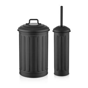 Kúpeľňová súprava - kôš + WC kefa vyobraziť
