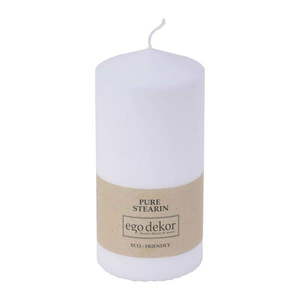 Biela sviečka Eco candles by Ego dekor Top, doba horenia 30 h vyobraziť