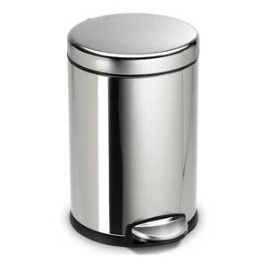Pedálový oceľový odpadkový kôš 4, 5 l - simplehuman vyobraziť